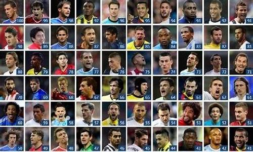 世界足球明星50名_世界足球明星50名图片